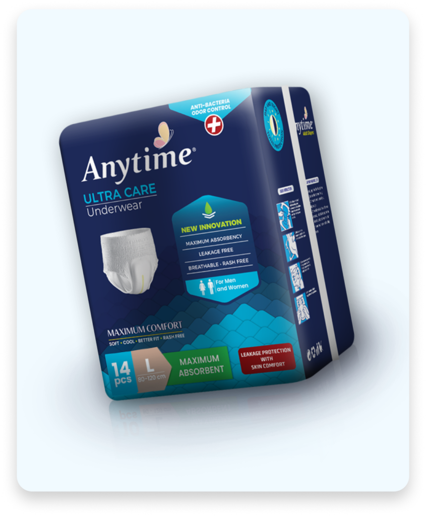 anytime_Ultra_Care_adult_underwear_offers_maximum_absorbency,_leak_protection,_and_comfort_with_antibacterial_and_odor_control_features